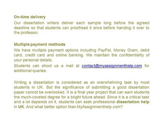 Who Can Provide Impeccable Sample Dissertations for Me