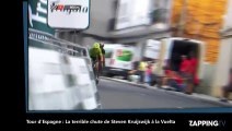 Tour d'Espagne  - La terrible chute de Steven Kruijswijk à la Vuelta (Vidéo)