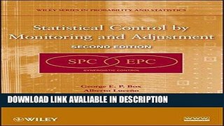 Books Statistical Control by Monitoring and Adjustment Free Books