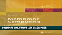 Read Book Membrane Computing Free Books