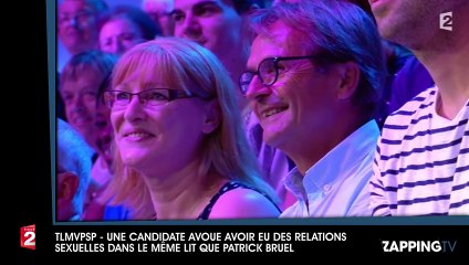 TLMVPSP  - Une candidate avoue avoir eu des relations sexuelles dans le même lit que Patrick Bruel (vidéo)