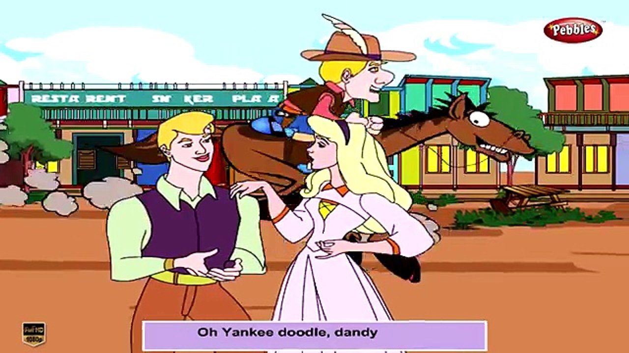 Yankee Doodle Went to Town | Kids Song | Kindergarten Nursery Rhymes & Baby Songs Collecti
