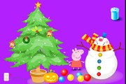 Свинка Пеппа наряжает ёлку. Peppa Pig Christmas.