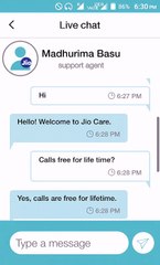 Lifetime free calling with jio with proof