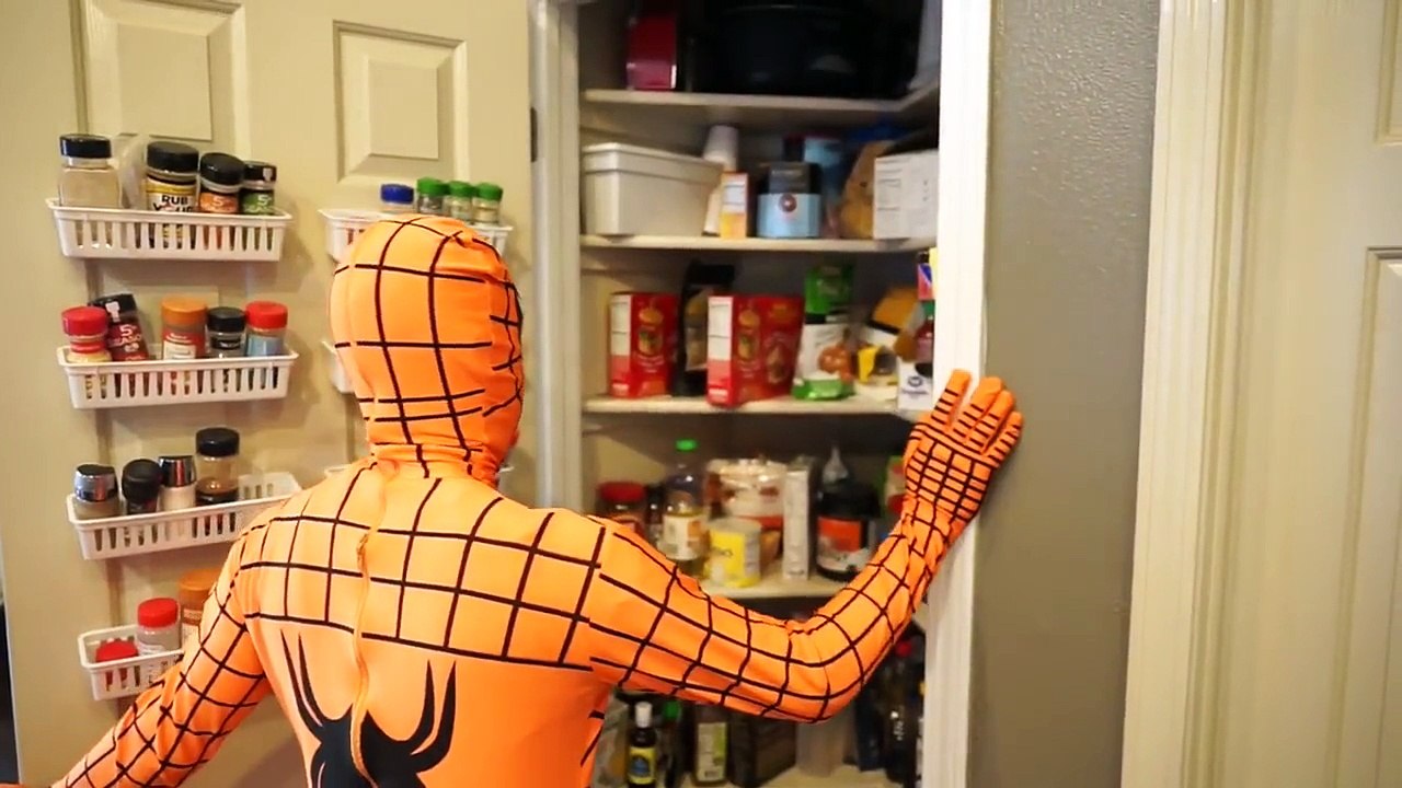 Poison Ivy Vs Orange Spiderman In Real Life SuperHer
