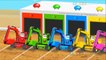 Camiones para Niños de COMPILACIÓN #3 | Aprender los Colores con los Vehículos Pesados y Camiones para los Niños