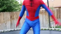 Spiderman vs Black Spiderman - Real Life Superhero Battle _ Boxing Fight-E7oEk