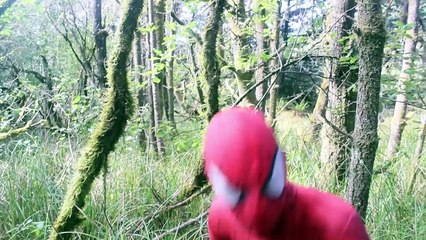 New Spiderman Bath Time - In Real Life _ Tropical Island Adventure _ Superhero Movie-PJ9gC