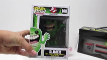 NEW GHOSTBUSTERS SLIMER!! Opening Play-Doh Surprise Egg! With Original Ghostbusters TOYS! POP SLIMER