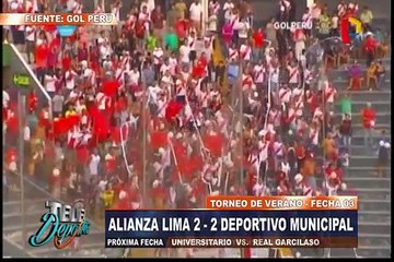 Download Video: Alianza Lima igualó 2-2 con Municipal por Torneo de Verano