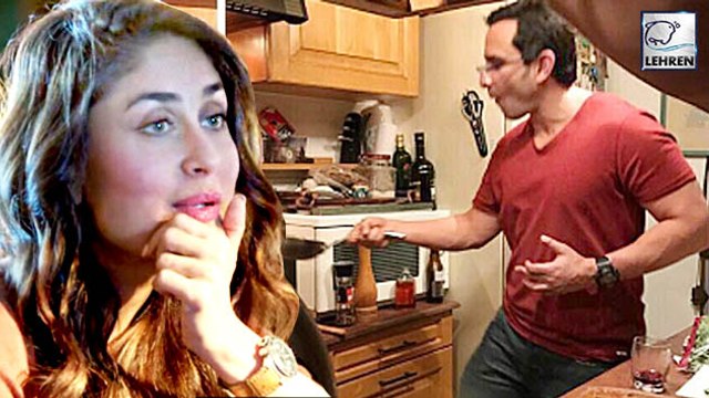 Saif Ali Khan COOKS For Kareena Kapoor & Taimur