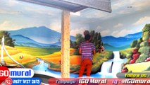 Lukis Dinding Surabaya | 3D Mural Art | WA +62 813 1888 3437