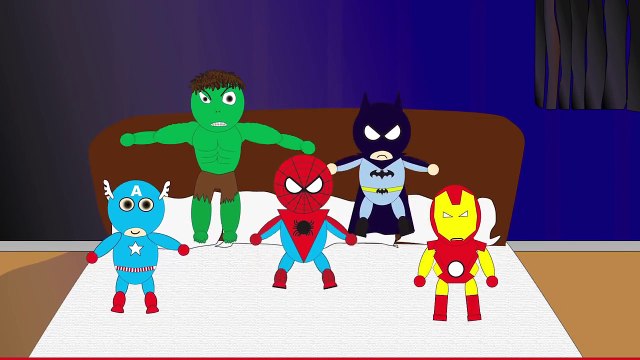 5 Little Monkeys Jumping on the Bed + More Kids Songs Collection | Superheroes Nursery Rhy