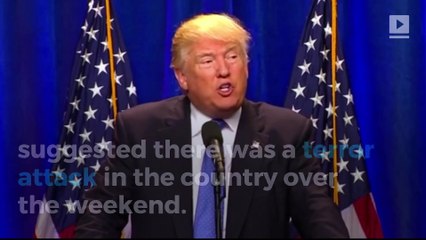 Donald Trump explains Sweden remark, blames it on TV report