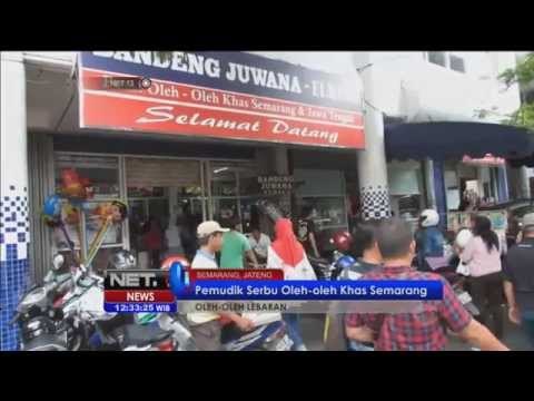 Pusat Oleh oleh di Semarang diserbu pemudik - NET12