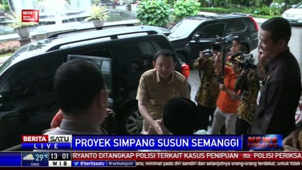 Ahok Klaim Simpang Susun Semanggi Kurangi Kemacetan