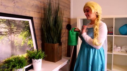 Evil Elsa KIDNAPS SANTA CLAUS! w_ Spiderman Frozen Elsa & Anna Superman Witch! Superhero Fun  -)-01glWAcp