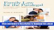 eBook Free Family Law for the Paralegal: Concepts and Applications Plus NEW MyLegalStudiesLab and