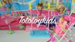 Barbie Mari y Ryan con 4 Bebes Gemeos y 4 Cachorros!!! En Español TototoyKids