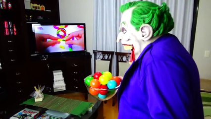 Spiderman Poo Colored Balls with Frozen Elsa vs Joker - Fun Superheroes Movie In Real Life-w2Ln