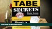 Popular Book  TABE Secrets Study Guide: TABE Exam Review for the Test of Adult Basic Education