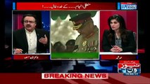 I don't want to Comment on That News That 100 Terrorists Arrested and Hundreds Killed in One Night....DR.Shahid Masood