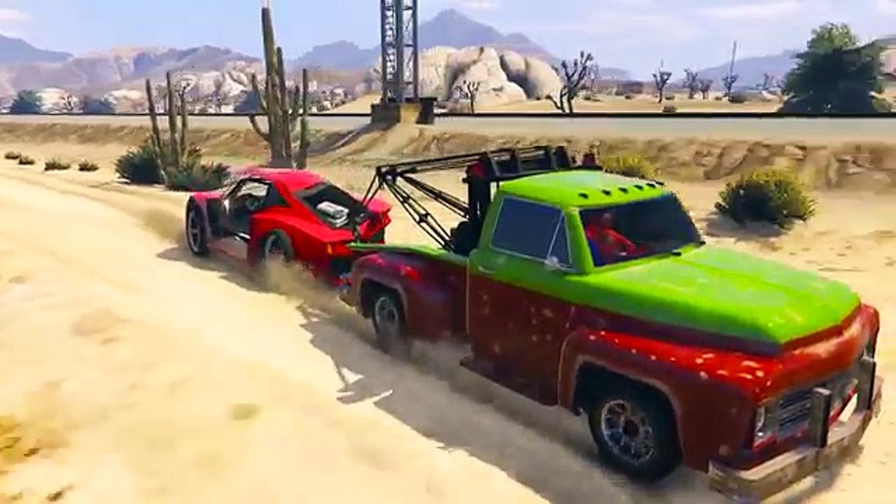 Lightning McQueen in big trouble! Spiderman Cars Cartoon for Kids and Children w Nursery Rhymes Song