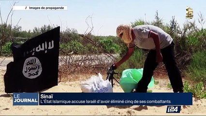 L'EI accuse Israël d'avoir éliminé 5 de ses combattants