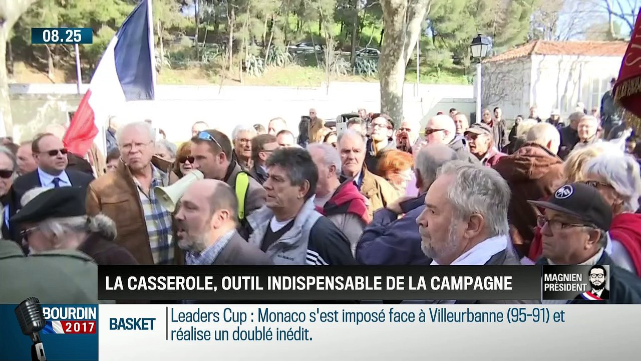 QG Bourdin 2017 : Magnien président ! : La casserole, outil indispensable de la campagne