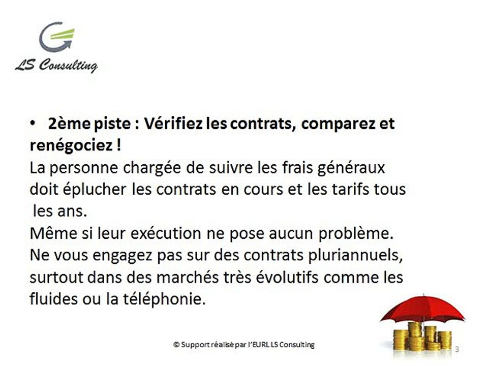 PPT Frais généraux,chassez le gaspi  !