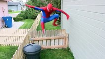 Spiderman vs Black Spiderman - Real Life Superhero Battle _ Boxing Fight-E7o