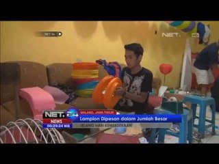 Lampion laris jelang hari kemerdekaan Indonesia - NET24