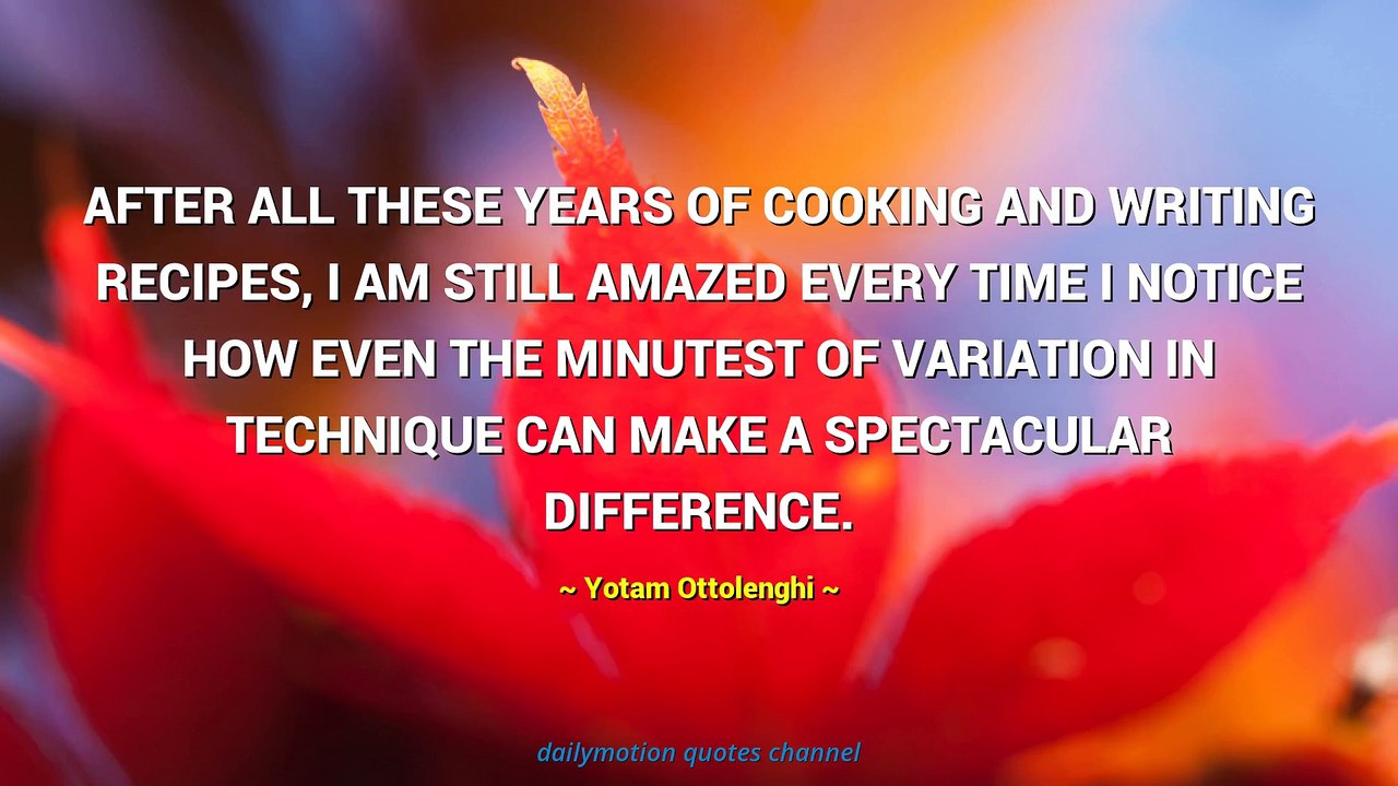 Yotam Ottolenghi Quotes #1