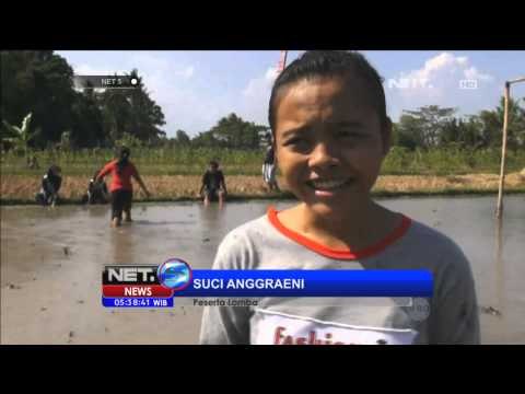 Lomba tarik istri dalam ember semarak perayaan kemerdekaan - NET5