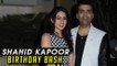 Karan Johar Begins Promoting Sara Ali Khan  Shahid Kapoor Birthday Bash