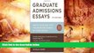 Popular Book  Graduate Admissions Essays, Fourth Edition: Write Your Way into the Graduate School