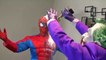 JOKER VS SPIDERMAN BOWLING CHALLENGE!! Superhero Fun In Real Life Fight Movie IRL-ym1gdh