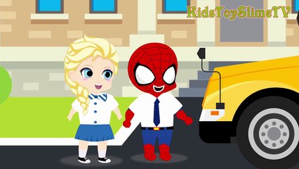 Spiderman & Frozen Elsa Fight with Giant Ant Funny Story! w_ Pikachu, Superman Superhero Fun IRL--4nL1den