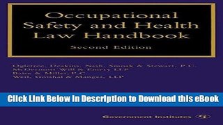 PDF [FREE] Download Occupational Safety and Health Law Handbook Free PDF