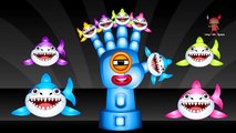 Superheroes Attacked By Gaint Shark Finger Family Nursery Rhymes For Kids