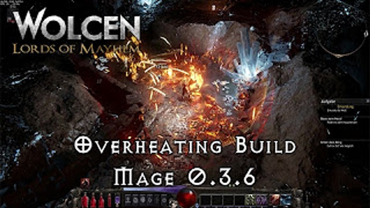 Wolcen: Lords of Mayhem - Overheating Build - Mage - 0.3.6 [GAMEPLAY|HD]