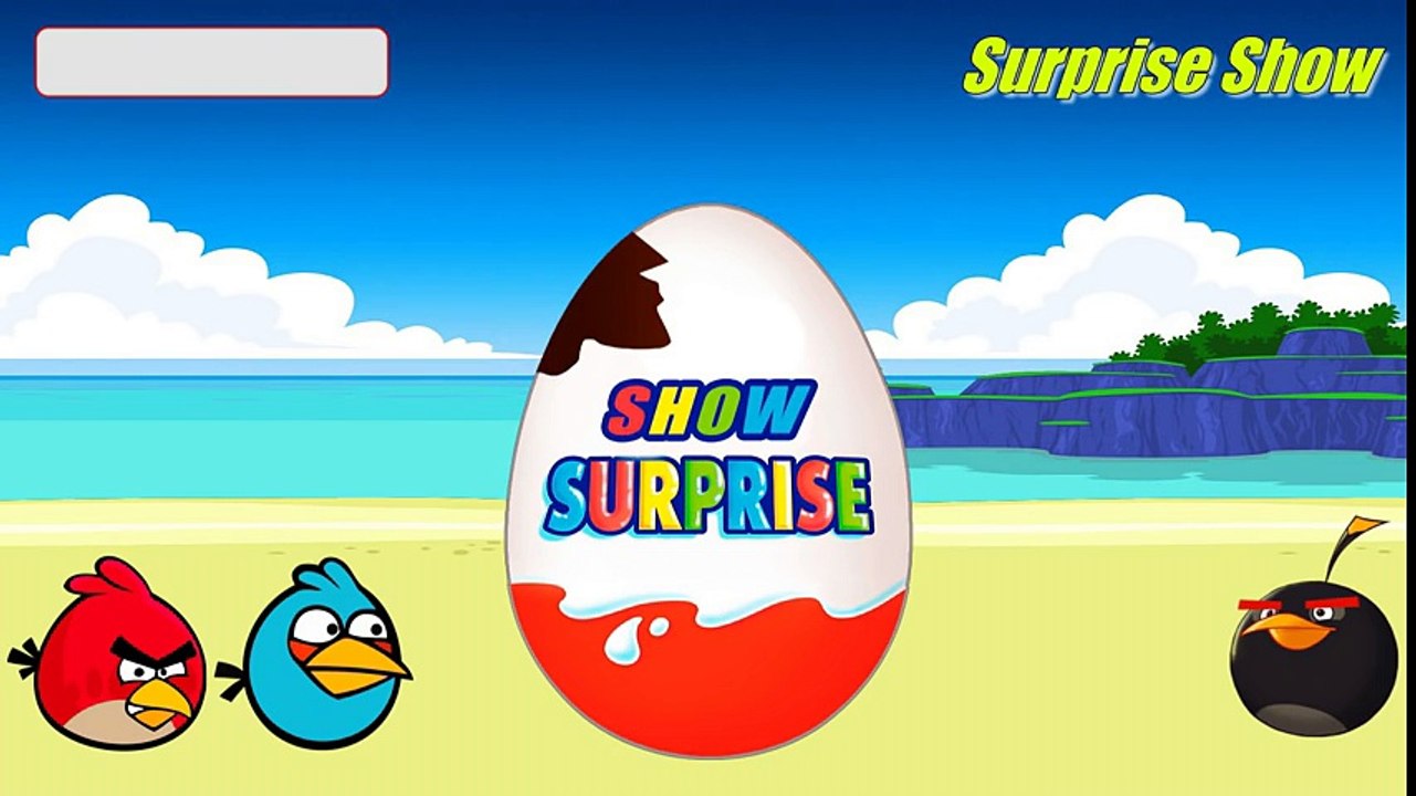 Best Surprise Show!!! Kinder Surprise - Angry Birds. Энгри Бердс - новый мультик Киндер сюрприз!!!