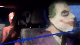 Spiderman & Joker Dancing in Car Hip Hop! - Whip Nae Nae - In Real Life Superheroes スパ