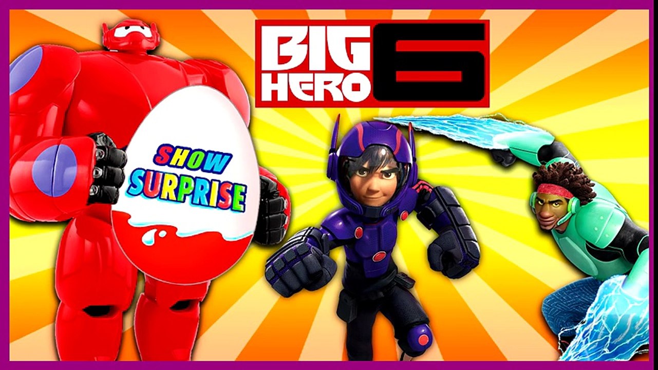 Best Surprise Show!!! Kinder Surprise - Big Hero 6. Город героев - новый мультик Киндер сюрприз!!!