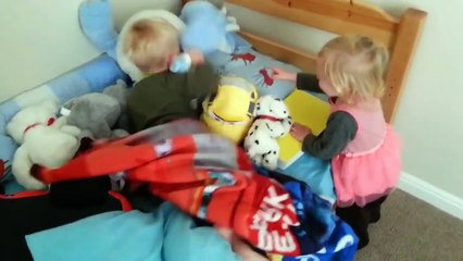 Cute Baby Wakes up Brother And Sister _ Babies are so funny that make you laugh_HD