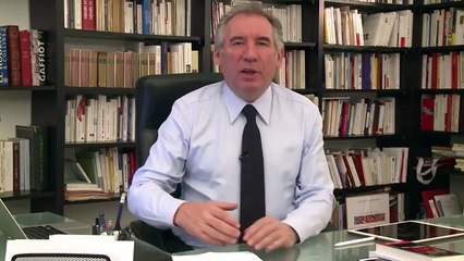 L'étonnante déclaration d'amour de François Bayrou