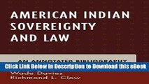 eBook Free American Indian Sovereignty and Law: An Annotated Bibliography (Native American