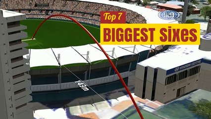 **Top 7 Longest Sixes Ever In Cricket History..Don't Miss It**