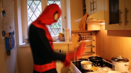 Spiderman & Frozen Elsa vs Poo and Fart prank! w/ Pink Spidergirl - Fun Superhero in Real