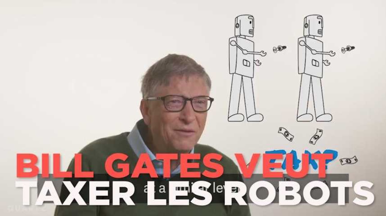 Bill Gates veut taxer les robots... comme Benoît Hamon